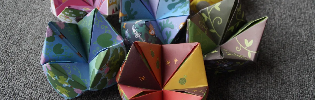 Kolorowe origami